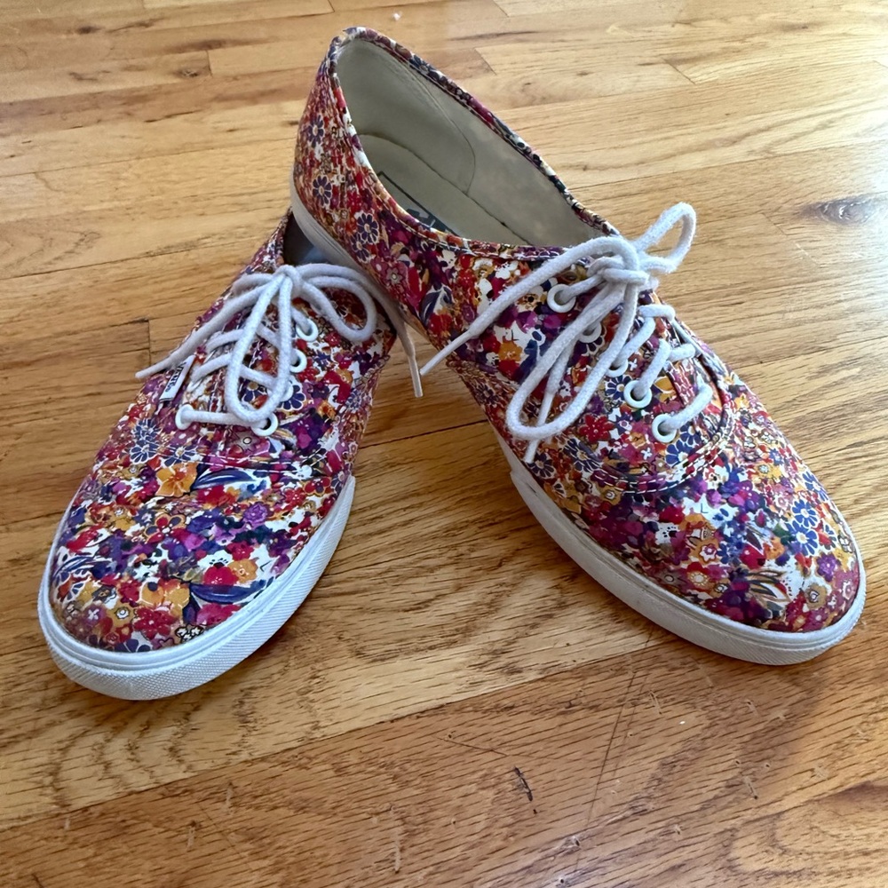 Vans Multicolor Floral Sneakers